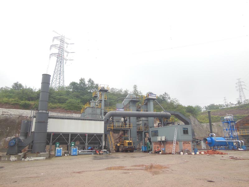 In-House Environmental 160TPH Asphalt Mixing Plant